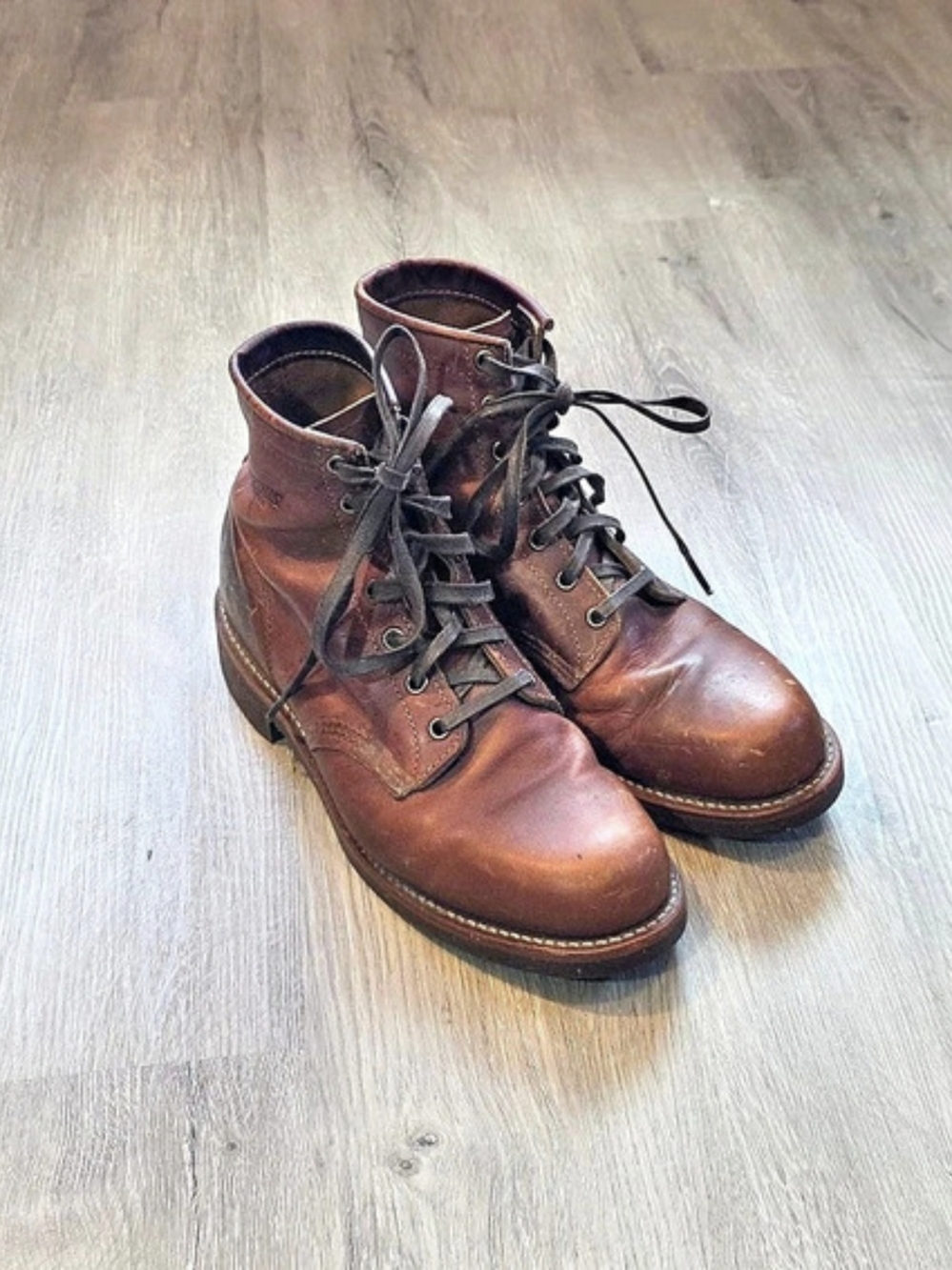 Chippewa 1901M28 Leather Lace-Up Boots US 8.5